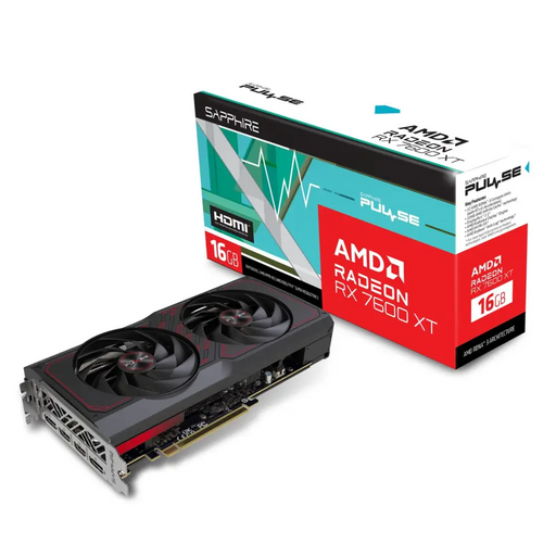 Sapphire PULSE Radeon RX 7600 XT AMD 16 GB GDDR6