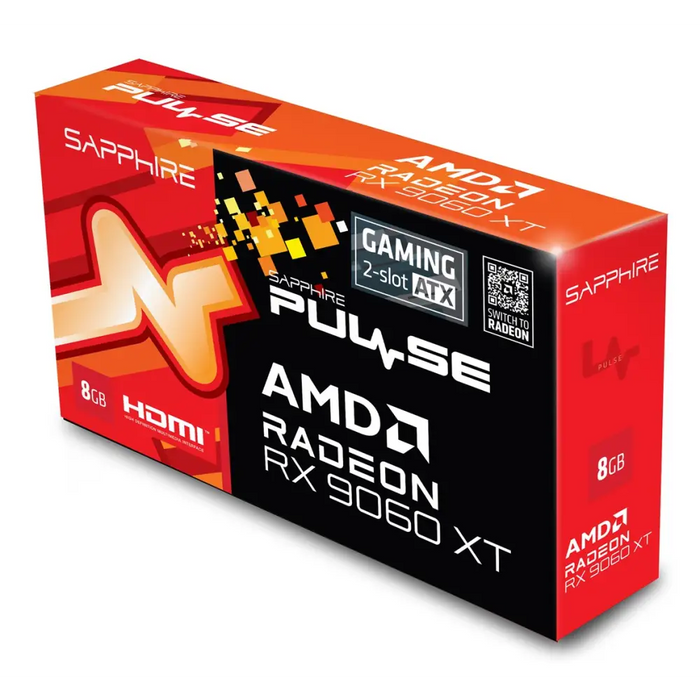 Sapphire PULSE Radeon RX 9060 XT AMD 8 GB GDDR6