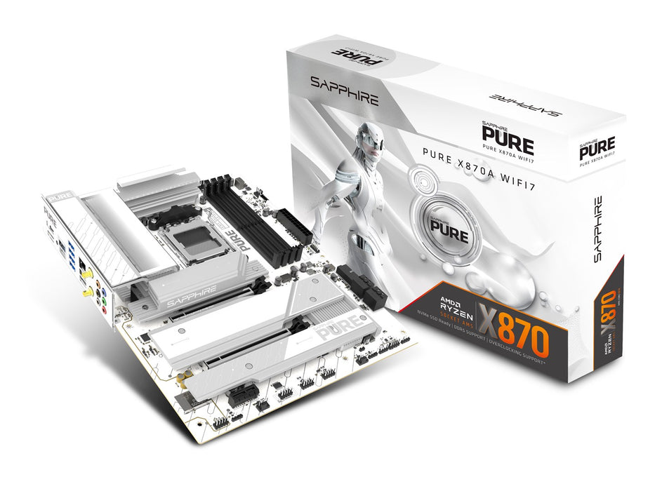 Плъзгач SAPPHIRE PURE X870A WIFI 7