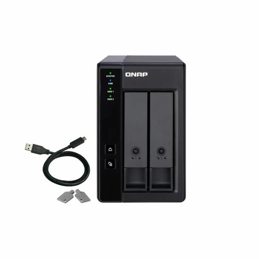 SATA 5.25’’ калъф за SATA 2.5’’ Qnap TR-002 Черен