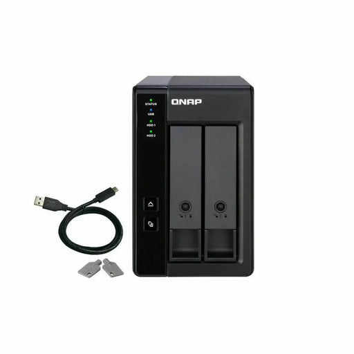 SATA 5.25’’ калъф за SATA 2.5’’ Qnap TR-002 Черен