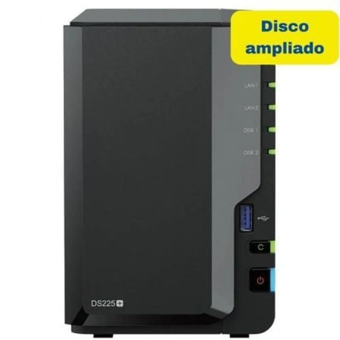 SATA 5.25’’ калъф за SATA 2.5’’ Synology DS225+ 8TB Черен