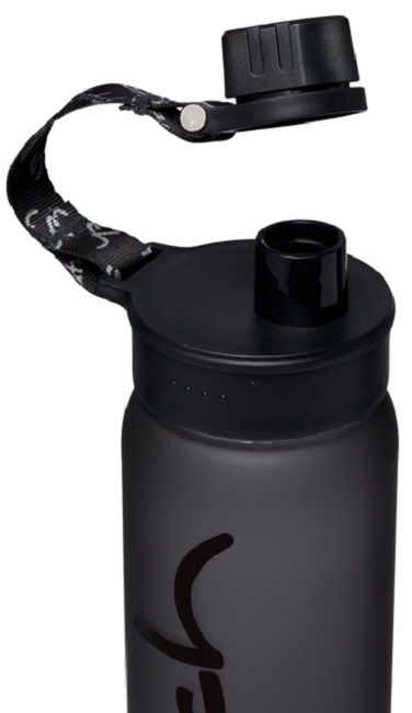 Бутилка за вода Satch Tritan - Черна, 650 ml