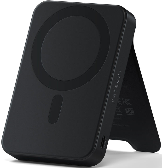 Портативна батерия Satechi - Qi2 10K Magnetic, 10000 mAh, Black