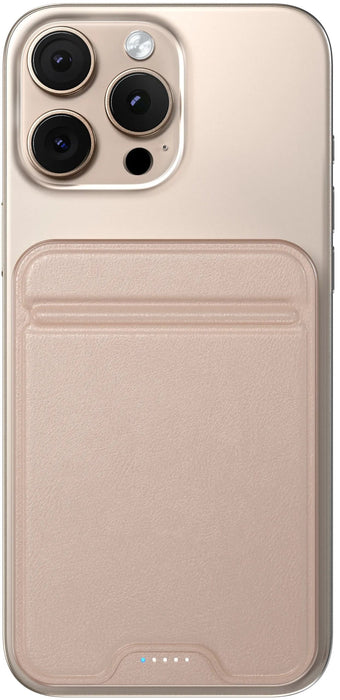 Портативна батерия Satechi - Qi2 10K Magnetic, 10000 mAh, Desert Rose