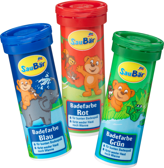 Таблетки за оцветяване на вана, различни цветове, 45 g