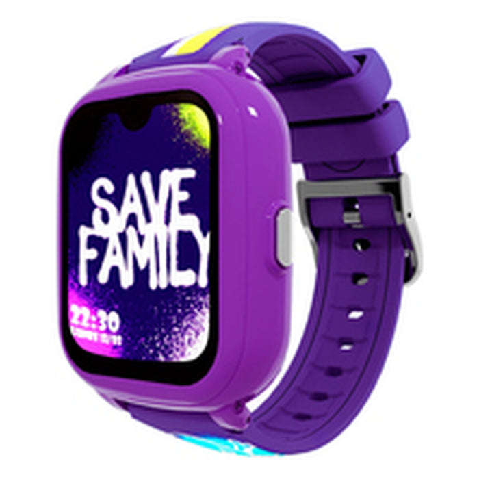 Смарт часовник SaveFamily Виолетов 40 mm