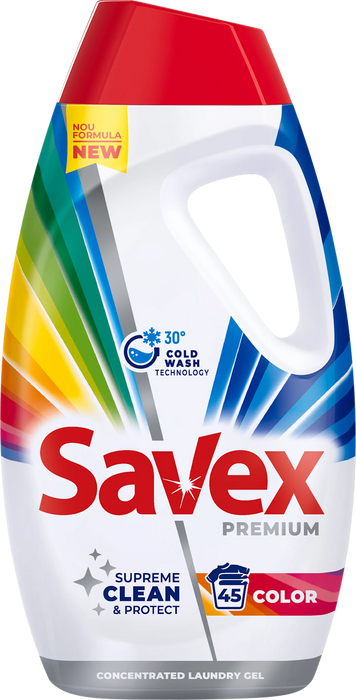 Гел за цветно пране Premium Color, 45 пранета, 1,8 l