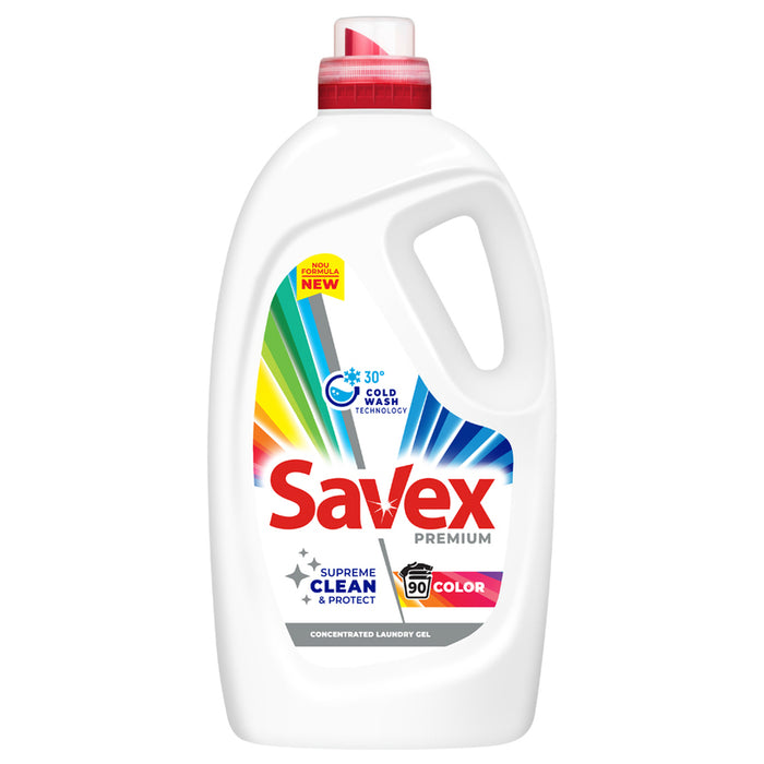 ГЕЛ ЗА ПРАНЕ 3.6 L 90 ПРАНЕТА COLOR SAVEX