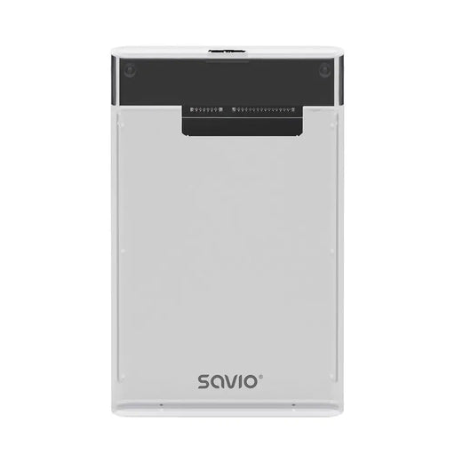 Savio 2.5’’ външен HDD/SSD корпус USB 3.0 прозрачен AK-66
