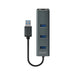 Savio AK-57 USB-A - 3 x USB-A ХЪБ с RJ-45 Gigabit Ethernet