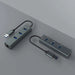 Savio AK-57 USB-A - 3 x USB-A ХЪБ с RJ-45 Gigabit Ethernet