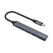 SAVIO AK-71 USB-C хъб - 3 x USB-A 2.0 1 x USB-A 3.0 4-в-1 5