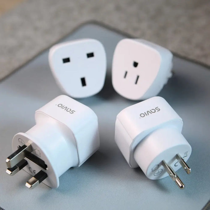 SAVIO AP-01 Travel Adapter US контакт – EU щепсел