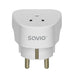 SAVIO AP-01 Travel Adapter US контакт – EU щепсел