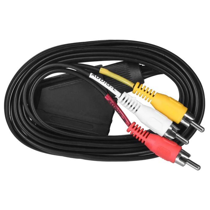 SAVIO Audio/video SCART – 3xRCA (CINCH) кабел 2m CL-133