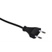 Savio CL-100 захранващ кабел черен 1.8 m IEC тип E (3.4 mm