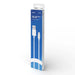 Savio CL-125 USB кабел USB 2.0 1 m USB A USB C Бял