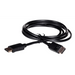 Savio CL-136 DisplayPort кабел 2 м черен