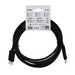 Savio CL-137 DisplayPort кабел 3 м Черен