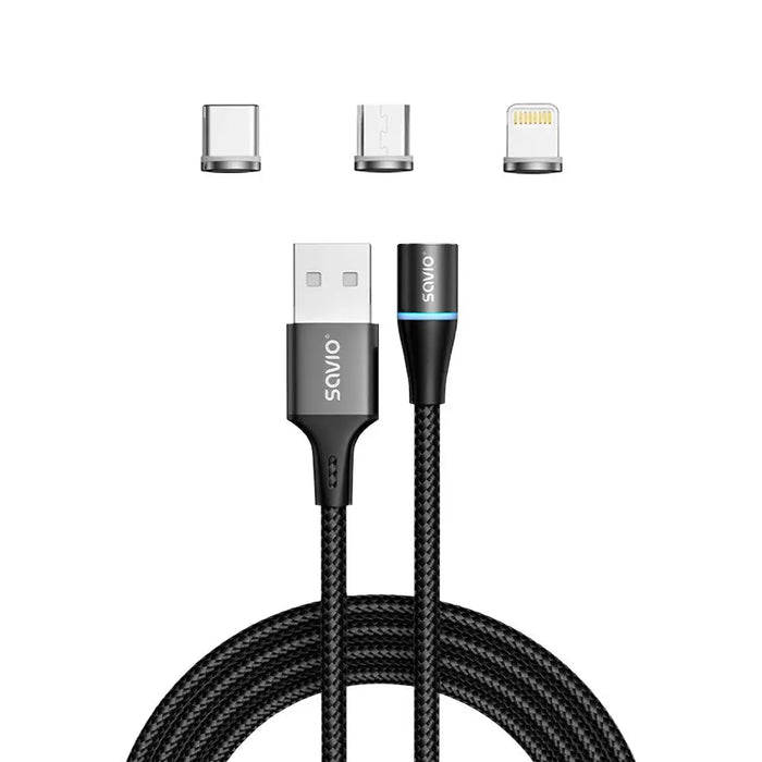Savio CL-152 USB кабел 1 m USB 2.0 USB C Micro USB