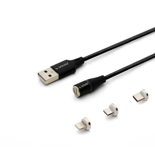 Savio CL-155 USB кабел 2 m USB 2.0 USB C Micro USB
