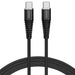 Savio CL-159 USB кабел 1 м USB 2.0 USB C - USB C Черен