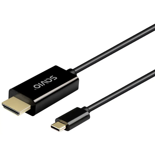 SAVIO CL-190 USB-C към HDMI кабел 30Hz 1m пластмаса