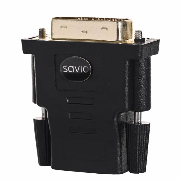 Savio CL-21 кабел за смяна на пола DVI HDMI Черен
