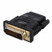 Savio CL-21 кабел за смяна на пола DVI HDMI Черен