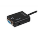 Savio CL-23 адаптер за видео кабел 0,5 м VGA (D-Sub) HDMI