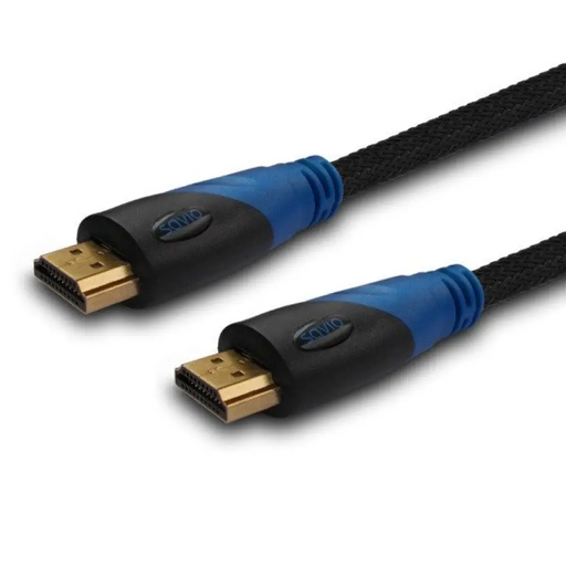 Savio CL-49 HDMI кабел 5 м HDMI тип A (стандартен) черен син