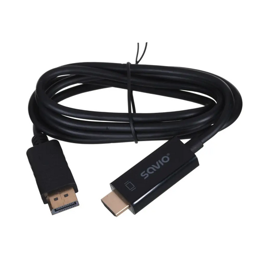 Savio CL-56 адаптер за видео кабел 1,5 m DisplayPort HDMI