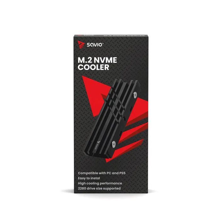 SAVIO Cooling for M.2 NVME 2280 drives AK-60 Black