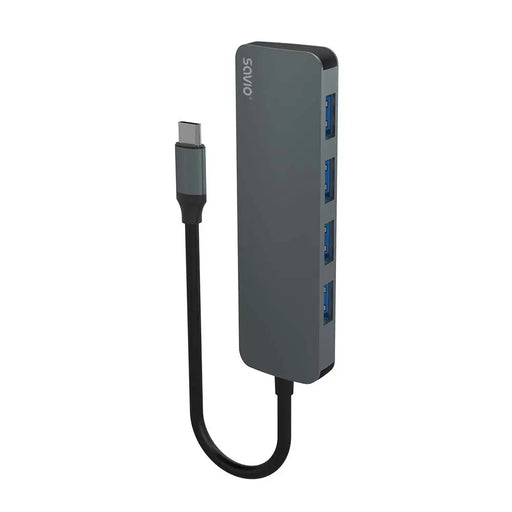 SAVIO Hub USB C 4 x USB A AK 54