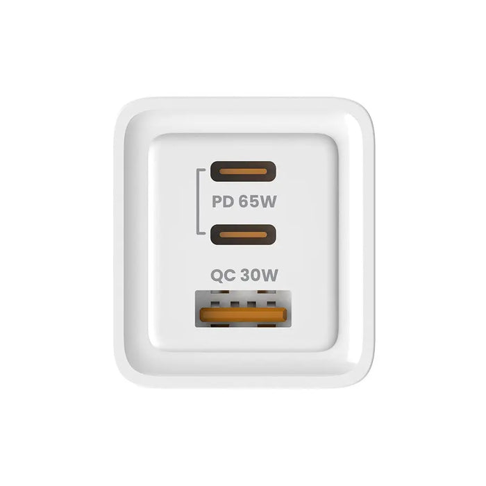 SAVIO LA-07 GaN 65W зарядно устройство USB QC4.0 + PD 3.0