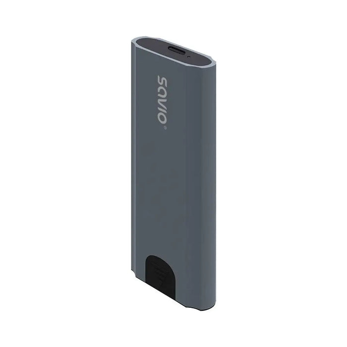 Savio M.2 SSD NVMe външен дисков корпус USB C 3.1 AK 67 сив