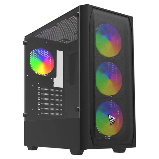 Savio Noctis Flow RGB куб черен