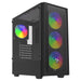 Savio Noctis Flow RGB куб черен