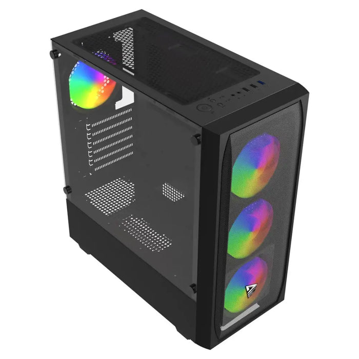 Savio Noctis Flow RGB куб черен