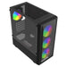 Savio Noctis Flow RGB куб черен