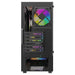 Savio Noctis Flow RGB куб черен