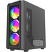 Savio Noctis Glass RGB Cube черен
