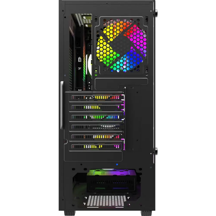Savio Noctis Glass RGB Cube черен
