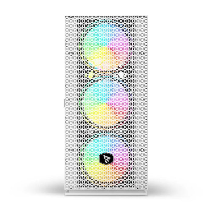 SAVIO Raptor White X1 ARGB Glass/Mesh Бяла компютърна кутия
