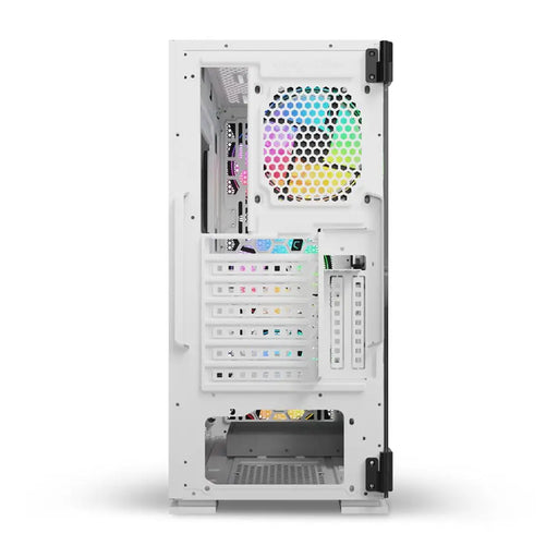 SAVIO Raptor White X1 ARGB Glass/Mesh Бяла компютърна кутия