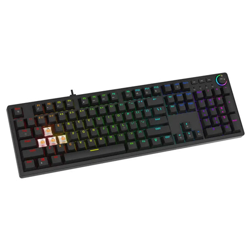 Savio STYX Outemu Blue Hot Swap RGB клавиатура Gaming