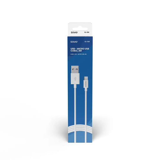 Savio USB – micro USB кабел CL-124
