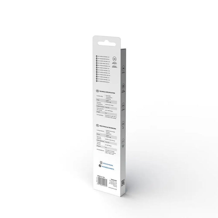 Savio USB – micro USB кабел CL-124