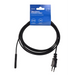 SAVIO Захранващ кабел 2pin (M) 3m CL-105 Черен